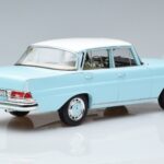 Mercedes 220 S W111 Zils Norev 1:18 183920 Metāls - image 3 of 7
