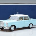 Mercedes 220 S W111 Zils Norev 1:18 183920 Metāls - image 7 of 7
