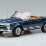Mercedes 230 SL W113 Pagoda Zils Ierobežots Izdevums Norev 1:18 183767 Metāls