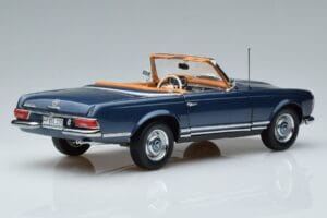 Mercedes 230 SL W113 Pagoda Zils Ierobežots Izdevums Norev 1:18 183767 Metāls — attēls 3 no 8