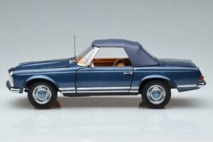 Mercedes 230 SL W113 Pagoda Zils Ierobežots Izdevums Norev 1:18 183767 Metāls — attēls 4 no 8