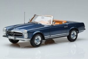 Mercedes 230 SL W113 Pagoda Zils Ierobežots Izdevums Norev 1:18 183767 Metāls