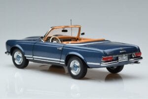 Mercedes 230 SL W113 Pagoda Zils Ierobežots Izdevums Norev 1:18 183767 Metāls — attēls 7 no 8