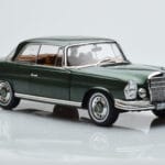 Mercedes 250 SE Coupe W111 Zaļš Metaliks Ierobežots Izdevums Norev 1:18 183764 Metāls - image 5 of 7