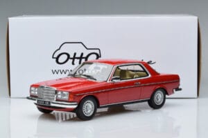 Mercedes 280 CE C123 Sarkans Otto 1:18 OT145 Sveķi — attēls 6 no 6