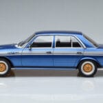 Mercedes 280 E AMG W123 Zils Otto 1:18 OT221 Sveķi - image 3 of 6