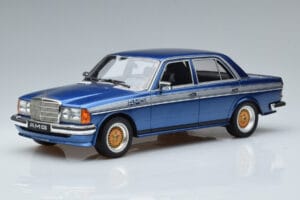 Mercedes 280 E AMG W123 Zils Otto 1:18 OT221 Sveķi