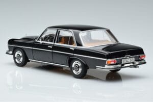 Mercedes 280 SE W108 Melns Norev 1:18 183762 Metāls — attēls 6 no 7