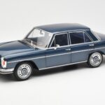 Mercedes 280 SE W108 Tumši Zils Metaliks Norev 1:18