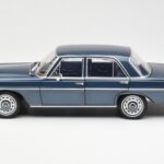 Mercedes 280 SE W108 Tumši Zils Metaliks Norev 1:18 - image 4 of 8