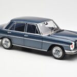 Mercedes 280 SE W108 Tumši Zils Metaliks Norev 1:18 - image 6 of 8