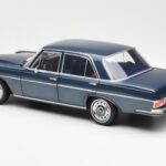 Mercedes 280 SE W108 Tumši Zils Metaliks Norev 1:18 - image 7 of 8
