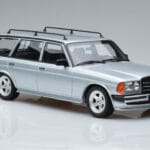 Mercedes 280 TE AMG S123 Sudrabs Otto 1:18 OT246 Sveķi - image 4 of 6