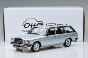 Mercedes 280 TE AMG S123 Sudrabs Otto 1:18 OT246 Sveķi — attēls 6 no 6