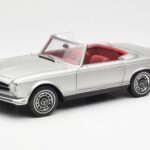 Mercedes 280 SL W113 Pagoda Sudrabs Schuco 1:18