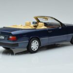 Mercedes 300 CE-24 A124 Kabriolets Nautical Zils Ierobežots Izdevums Norev 1:18 183879 Metāls - image 3 of 7