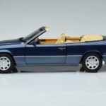 Mercedes 300 CE-24 A124 Kabriolets Nautical Zils Ierobežots Izdevums Norev 1:18 183879 Metāls - image 4 of 7