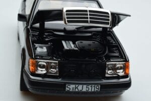 Mercedes 300 CE-24 C124 Coupe AMG Wheels Ierobežots Izdevums Norev 1:18 183881 Metāls — attēls 9 no 11