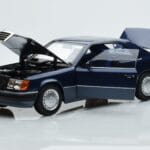Mercedes 300 CE-24 C124 Coupe Nautical Zils Ierobežots Izdevums Norev 1:18 183882 Metāls - image 2 of 7