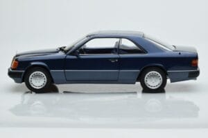 Mercedes 300 CE-24 C124 Coupe Nautical Zils Ierobežots Izdevums Norev 1:18 183882 Metāls — attēls 4 no 7