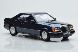 Mercedes 300 CE-24 C124 Coupe Nautical Zils Ierobežots Izdevums Norev 1:18 183882 Metāls — attēls 5 no 7