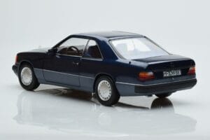 Mercedes 300 CE-24 C124 Coupe Nautical Zils Ierobežots Izdevums Norev 1:18 183882 Metāls — attēls 6 no 7