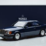 Mercedes 300 CE-24 C124 Coupe Nautical Zils Ierobežots Izdevums Norev 1:18 183882 Metāls - image 7 of 7