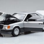 Mercedes 300 CE-24 C124 Coupe Sudrabs Norev 1:18 183880 Metāls - image 2 of 7