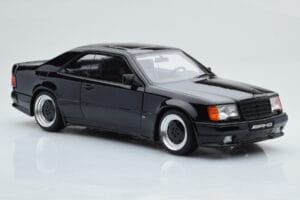Mercedes 300 CE C124 AMG The Hammer Melns Otto 1:18 OT209 Sveķi — attēls 4 no 6
