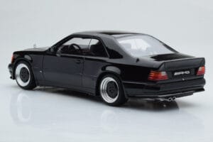 Mercedes 300 CE C124 AMG The Hammer Melns Otto 1:18 OT209 Sveķi — attēls 5 no 6