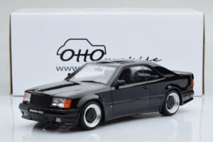 Mercedes 300 CE C124 AMG The Hammer Melns Otto 1:18 OT209 Sveķi — attēls 6 no 6