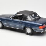 Mercedes 300 SL R107 Jūrnieciskais Zils Norev 1:18 - image 7 of 8
