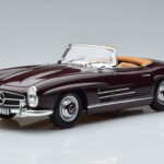 Mercedes 300 SL W198 Roadster Sarkans Norev 1:18