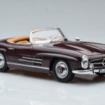 Mercedes 300 SL W198 Roadster Sarkans Norev 1:18 - image 6 of 8