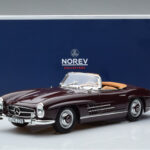 Mercedes 300 SL W198 Roadster Sarkans Norev 1:18 - image 8 of 8
