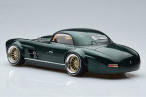 Mercedes 300 SL Speedster Hard Top By S-Klub Zaļš GT Spirit 1:18 GT872 Sveķi — attēls 5 no 6