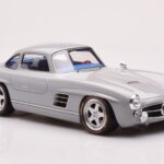 Mercedes 300 SL W198 Gullwing By S-Klub Pelēks GT Spirit 1:18 - image 4 of 6