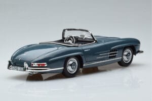 Mercedes 300 SL W198 Roadster Zils Norev 1:18 B66040668 Metāls — attēls 3 no 9