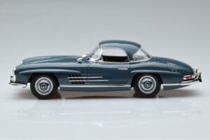 Mercedes 300 SL W198 Roadster Zils Norev 1:18 B66040668 Metāls — attēls 5 no 9