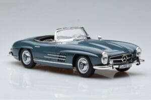 Mercedes 300 SL W198 Roadster Zils Norev 1:18 B66040668 Metāls — attēls 7 no 9