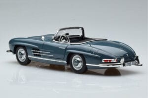 Mercedes 300 SL W198 Roadster Zils Norev 1:18 B66040668 Metāls — attēls 8 no 9