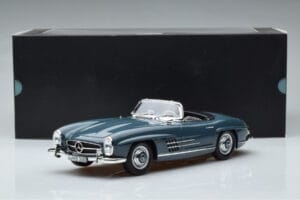 Mercedes 300 SL W198 Roadster Zils Norev 1:18 B66040668 Metāls — attēls 9 no 9