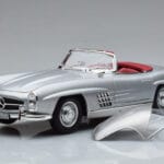 Mercedes 300 SL W198 Roadster Norev 1:18 183890 Metāls - image 3 of 10