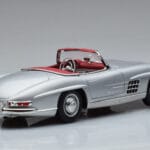 Mercedes 300 SL W198 Roadster Norev 1:18 183890 Metāls - image 4 of 10