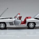 Mercedes 300 SL W198 Roadster Norev 1:18 183890 Metāls - image 5 of 10