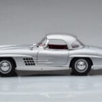 Mercedes 300 SL W198 Roadster Norev 1:18 183890 Metāls - image 6 of 10