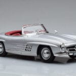 Mercedes 300 SL W198 Roadster Norev 1:18 183890 Metāls - image 8 of 10
