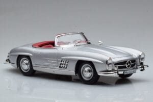 Mercedes 300 SL W198 Roadster Norev 1:18 183890 Metāls — attēls 8 no 10