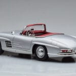 Mercedes 300 SL W198 Roadster Norev 1:18 183890 Metāls - image 9 of 10