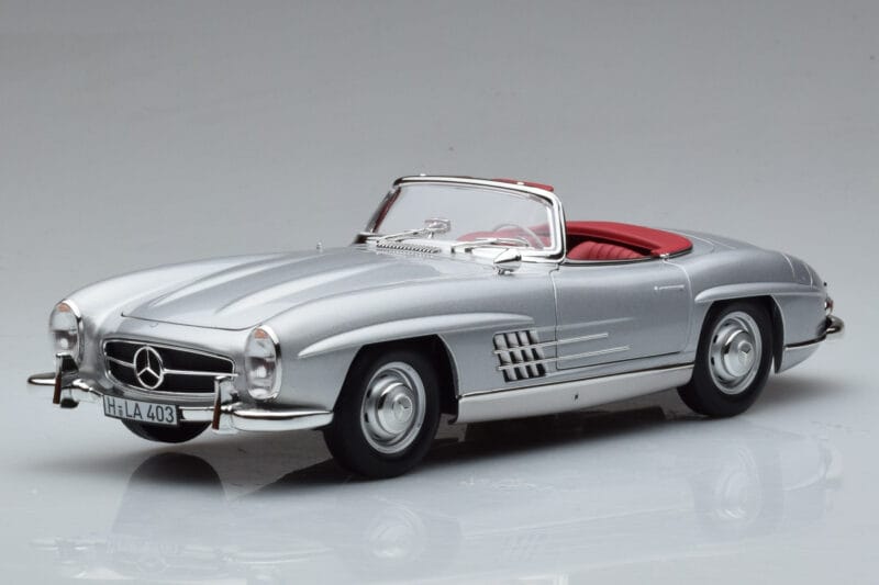Mercedes 300 SL W198 Roadster Norev 1:18 183890 Metāls